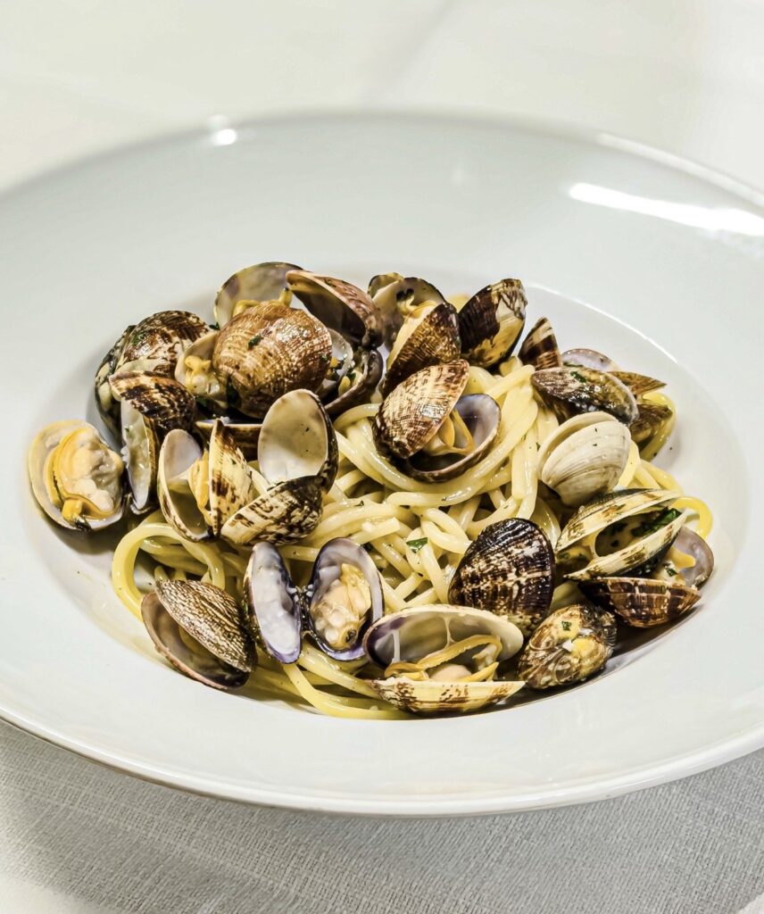 Spaghetti alle vongole – Ristorante Parc Hotel, Poppi